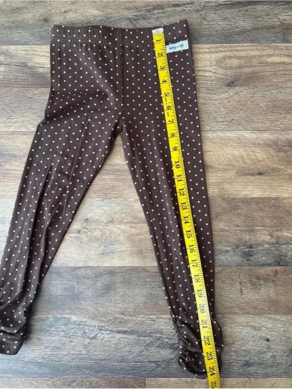 Merce and Me Fall Leaves and Brown Polka Dot Clothing bundle of 4 size 6
